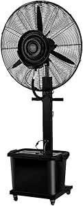 Ventilador de Torre Ventilador de Pedestal de pie | Spray de