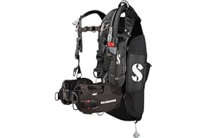 SCUBAPRO Hydros Pro Men’s Back Inflated Scuba BCD Recreational and Travel Scuba Diving