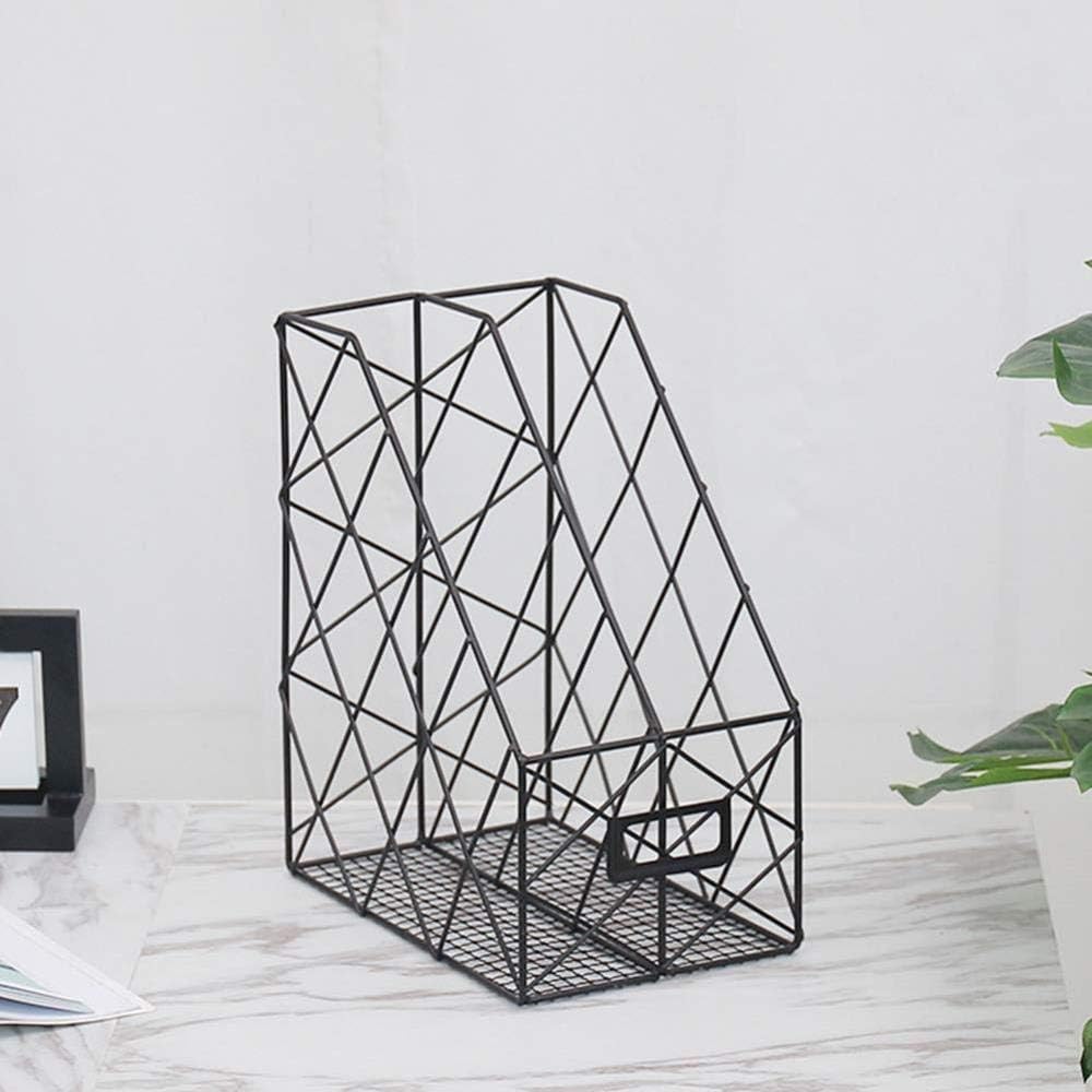 Elise Mesh Magazine Holder File Rack Multifunction Office Desktop Filing File Divider Cabinet Document Tray Organizer Box Wire Mesh Envelope Black Amazon Co Uk Kitchen Home