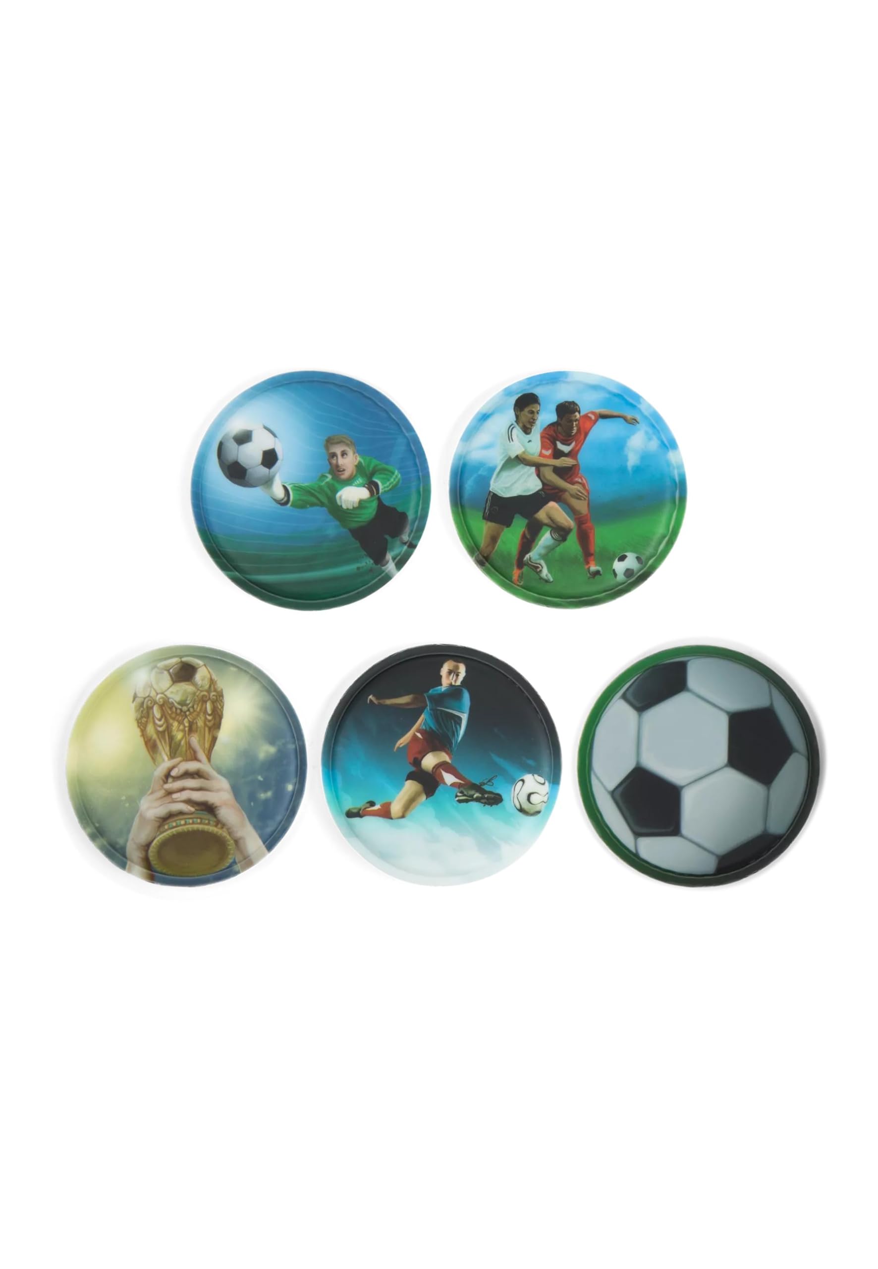 ergobag Klettie - Set, 5-Teilig, Klett, Fußball