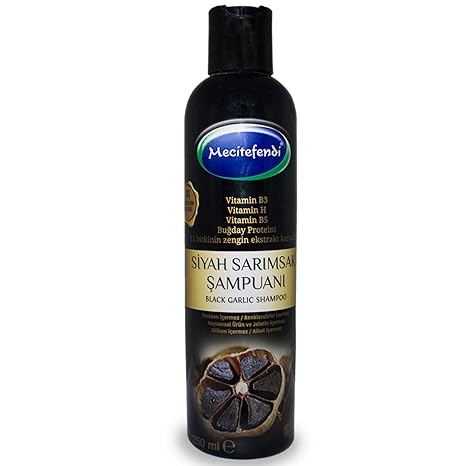 schwarzer Knoblauchshampoo 250ml / mit spezieller Formel