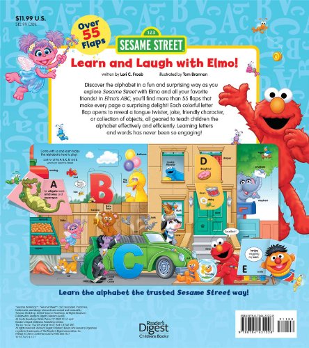 Sesame Street: Elmo's ABC Lift-the-Flap - Thumbnail 4