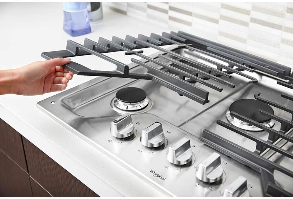 Amazon Com Whirlpool Wcg77us0hs 30 Stainless 5 Burner Gas Cooktop