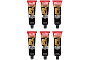 LePage PL Premium Polyurethane Construction Adhesive, Versatile Construction Glue for Wood, Concrete, Stone & More - 118 ml C