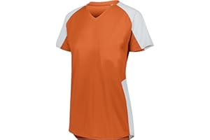 Augusta Sportswear Womens Womens Cutter Softball Jersey - Stylish and Lightweight V-Neck Tee for Women's Active Comfort