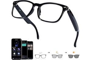 Giinova Ai Smart Glasses Bluetooth 5.4 with Translation for Men Women 160+Languages Color-Change Lens Chat GPT Assistant Free App Translator Glasses Meeting,Driver,Travel (CK03)4.5 out of 5 stars 931 offer from $38.98