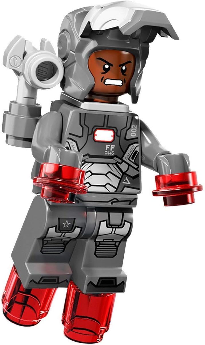 lego iron man silver