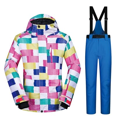 Ski Jacket Women Set Windproof Waterproof Breathable Clothes Thermal Ski Suit Snowboard Jacket and Snow Pants