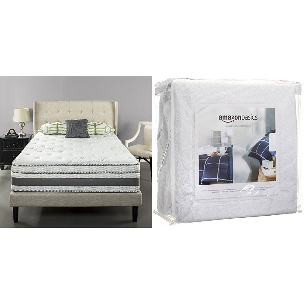 Zinus 14 Inch GelInfused Memory Foam Hybrid Mattress, Cal King with