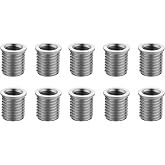 SENNMONN Thread Repair Inserts M6x1.0x9.4mm Insert Qty 10 Stainless Steel