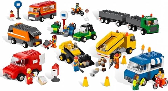 lego 9333 green truck instructions