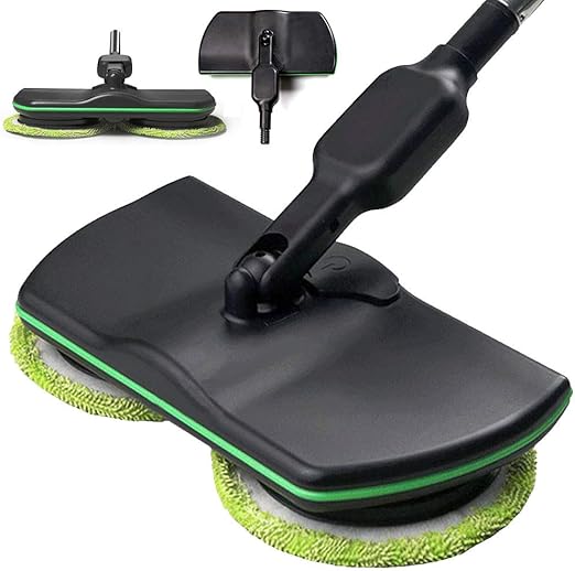 DZKU Electric Hardwood Floor Mop and Cleaner, Rechargable Floor