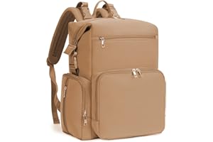 CEI-CEI Neoprene Diaper Bag Backpack Large Newborn Baby Maternity Bags Waterproof Travel Backpack for Mom Dad with Insulated Pockets,Changing Pad