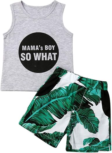 baby boy palm tree shirt