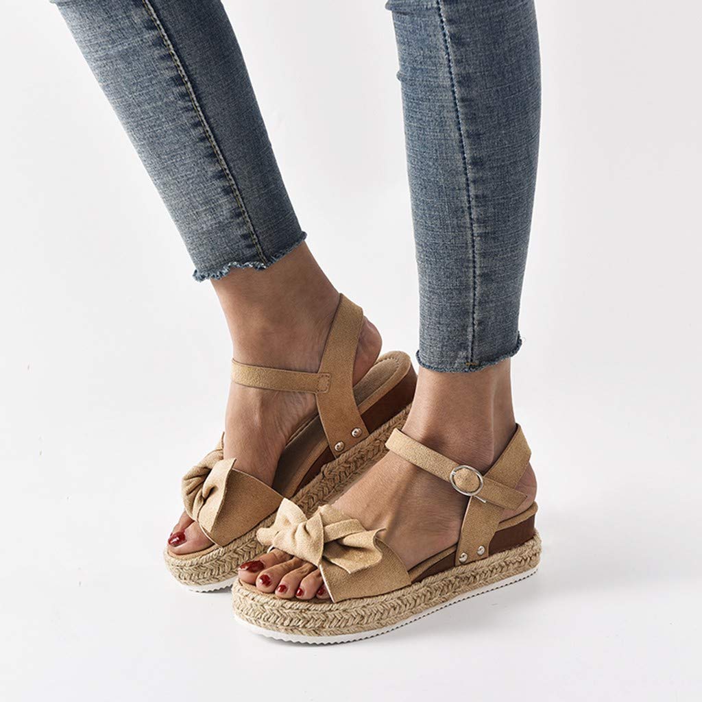 strappy platform espadrilles