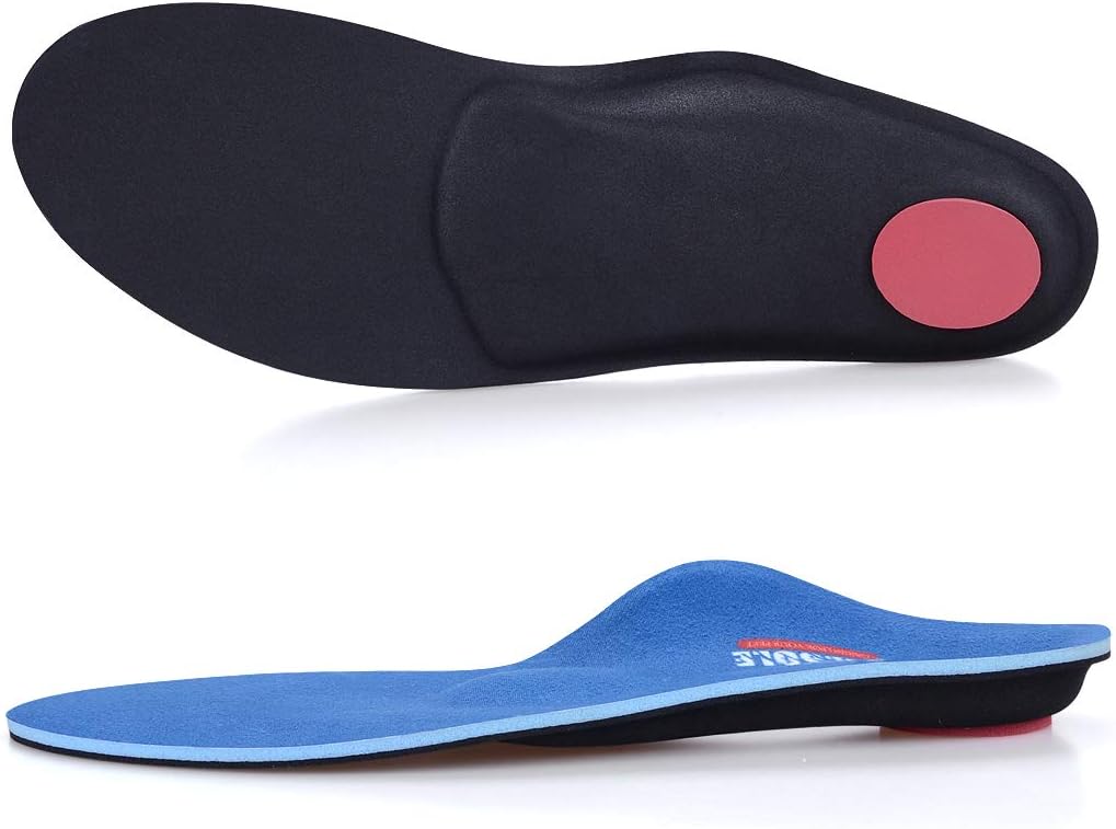 VALSOLE Orthotic Insole High Arch Foot Support Soft Medical Functional Insoles