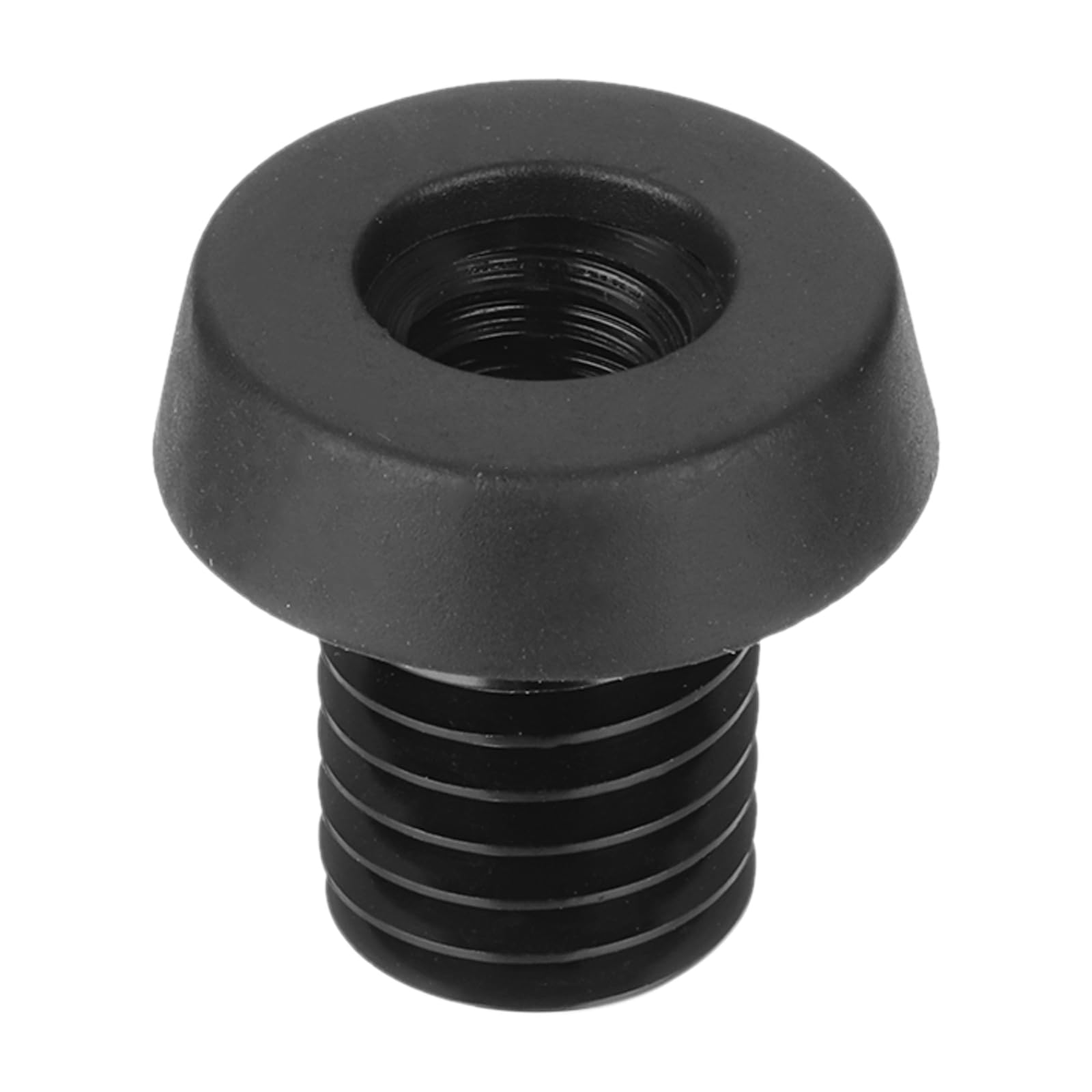 PATIKIL 0.59" Billiard Cue Bottom Cover, 1 Pack Billiard Cue Rubber Plug Billiard Cue Bottom Protection Pad for Billiard Stick, Black