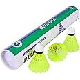 KEVENZ Goose Feather Badminton Shuttlecocks with Great Stability and Durability, High Speed Badminton Birdies