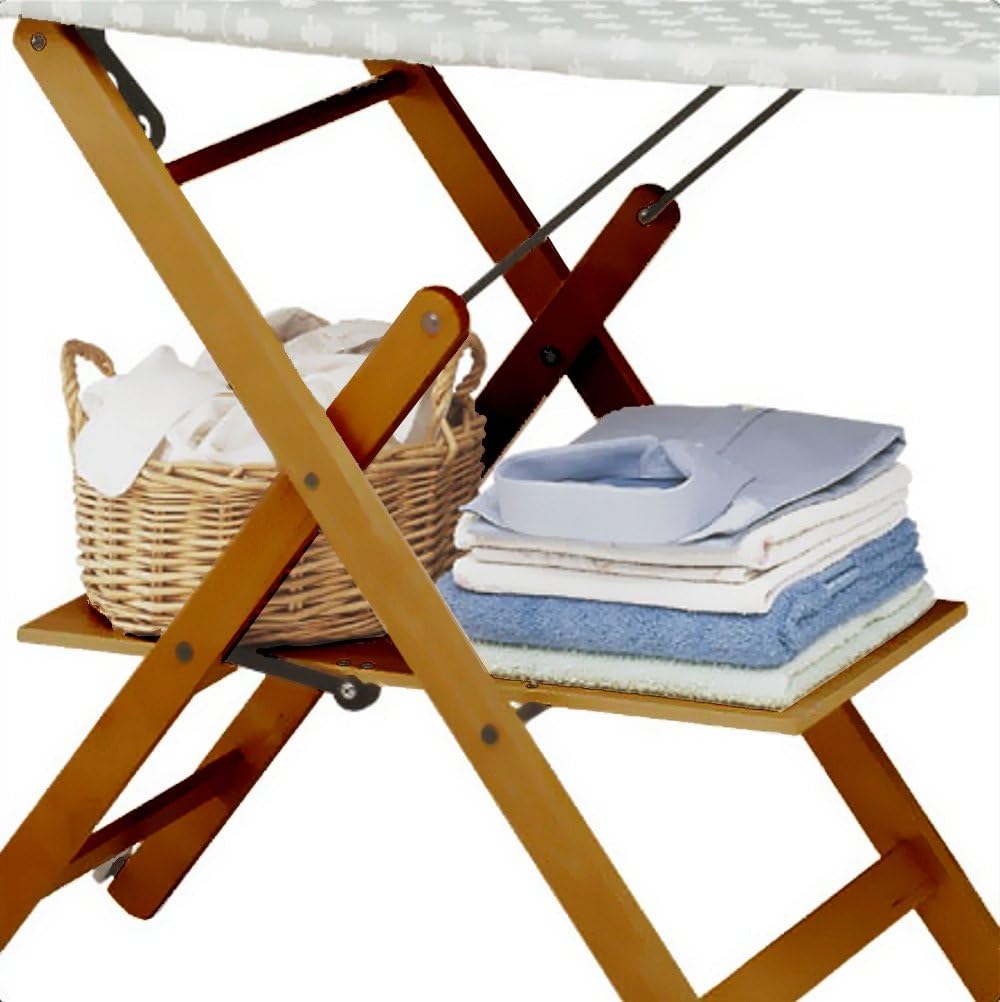 Foppapedretti Assai Folding Ironing Board, Noce/Brown, 150 cm x 50 cm - Image 3