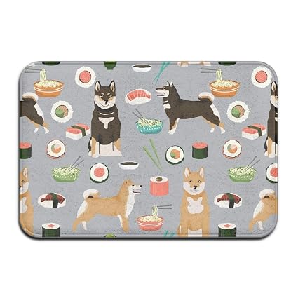 Amazoncom Ming Dao Shiba Inu Dogs Fabric Dog And Noodles