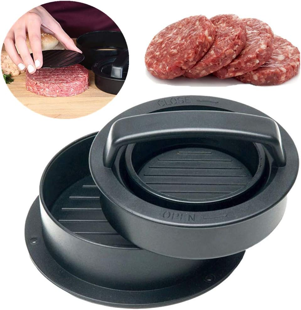 Erlsig Burger Press Hamburger Patty Maker Grilling Regular Beef Burger Non Stick Kitchen Grilling Accessories