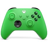 Xbox Wireless Gaming Controller | Velocity Green | Textured triggers and bumpers, Hybrid D-pad, XBOX Wireless, Bluetooth, USB-C, Play across Console &amp; PC &amp; Cloud Devices