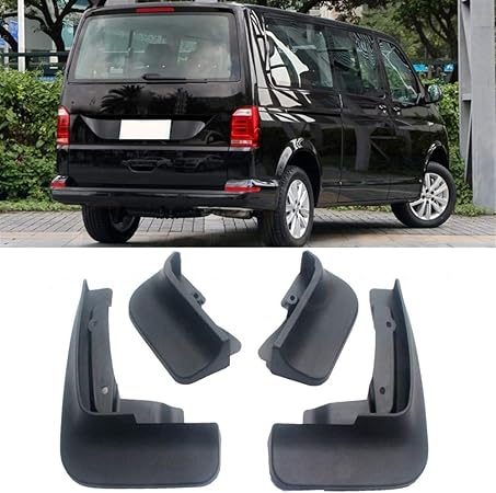 Amazon Yeexct Bumycar Fenders フォルクスワーゲンvwトランスポーターt6 Caravelleのための泥フラップフロントリアフェンダーフレアスプラッシュガードmudflaps 16 18 Mulivan 17 18 Auto Parts フロントフェンダー 車 バイク