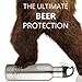 Stainless Steel Beer Bottle Cooler - NEW Design Prevents Leaks + Bottle Stopper + Insulated Bag + Bottle Opener + Carabiner - 12 OZ Bottles- Keeps Beer Ice Cold By Smart Ideas for Life