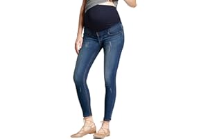 Hybrid & Company Stylish and Comfortable Women Super Stretchy Maternity Jeans