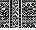 Spoonflower African Fabric - African Mudcloth Black White Tribal Decor Upholstery - by Domesticate Printed on Basic Cotton Ultra Fabric by The Yard