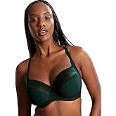 Panache Serene Side Support Bra 36DD, Dark Green
