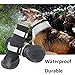 FLAdorepet Non-Slip Large Big Dog Sport Shoes Winter Waterproof Pet Dog Boots for Pitbull Golden Retriever (L(2.8