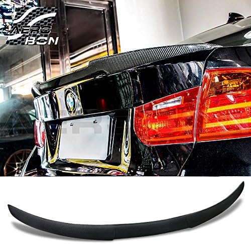 AeroBon F30 F80 Real Carbon Fiber Trunk Spoiler Kit, M4 Style Wing