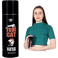 Shadow Securitronics Tom CAT No Entry Rat Repellent Spray for Cars Highly Effective with Mask and Gloves Lasts 1 Year Leak Free Easy to Spray Nozzle 1st time in India