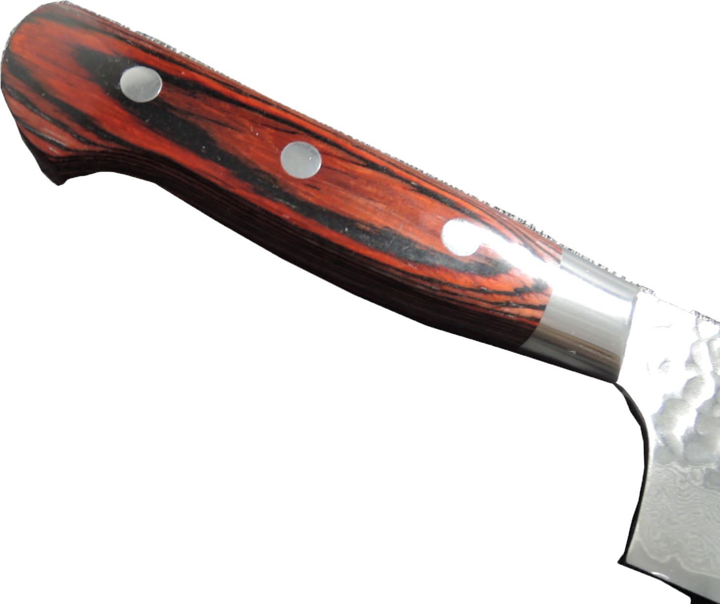 堺孝行VG10 33層 ダマスカス 菜切包丁 160MM マホガニー柄