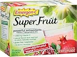 Emergen-C Super Fruit Dietary Supplement (Pomegranate Power Flavor, 30-Count 0.30 oz. Packets)
