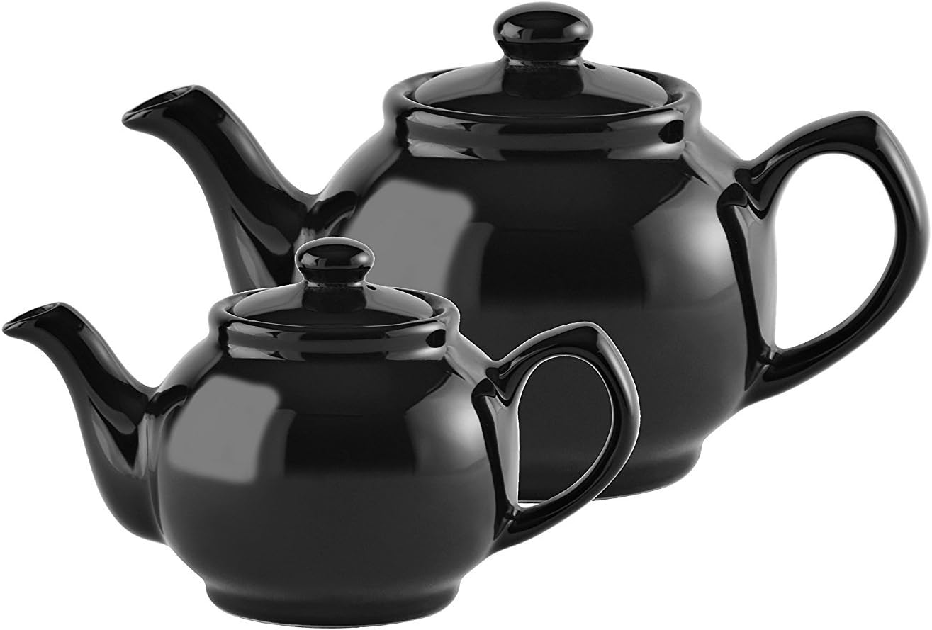 Price & Kensington Matt Black 2 Cup Teapot 450ml/16oz - Image 3
