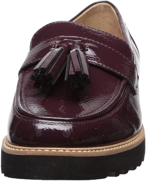 franco sarto burgundy loafers