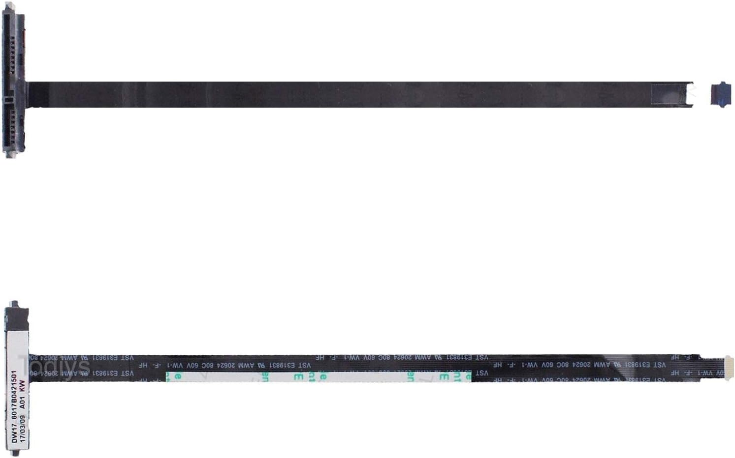 Todiys Hard Drive HDD Connector Cable for HP Envy 17 17T 17-J M7-J Series 17-j013CL 17-j160NR 17-j178NR 17-j180CA 17-j185NR M7-J010DX M7-J078CA M7-J120DX M7-J178CA DW17 6017B0421501 6017B0421601