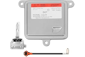 BULIAZY 13587843 HID Headlight Ballast w/Igniter & D3S Bulb for Chevy Blazer Impala Malibu Suburban Tahoe for Cadillac Escalade Yukon 2014-2020 Xenon Headlight Ballast Module Control Unit 13503432, 20928264