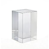 Crystal Blocks for Photo Props, Can Not Inner Laser Engraving | 2.36x2.36x3.54 inch Cube, Glass Cube for Photography Boutique Jewelry Cosmetic Crafts Closet Show
