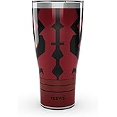 Tervis Traveler Star Wars - Darth Maul Phantom Menace 25th Anniversary Triple Walled Insulated Tumbler Travel Cup Keeps Drinks Cold & Hot, 30oz, Stainless Steel