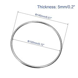 Unifizz 304 Stainless Steel Welded O Ring