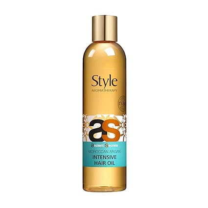 Style Aromatherapy Professional Moroccan Argan Hair Oil Uv Protection, Ultimate Shine & Softness- 100 ML