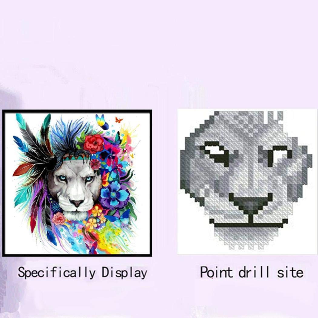 Kindes 25x25cm Cross Stitch Kits Home Decor Diamond Painting Cross Stitch