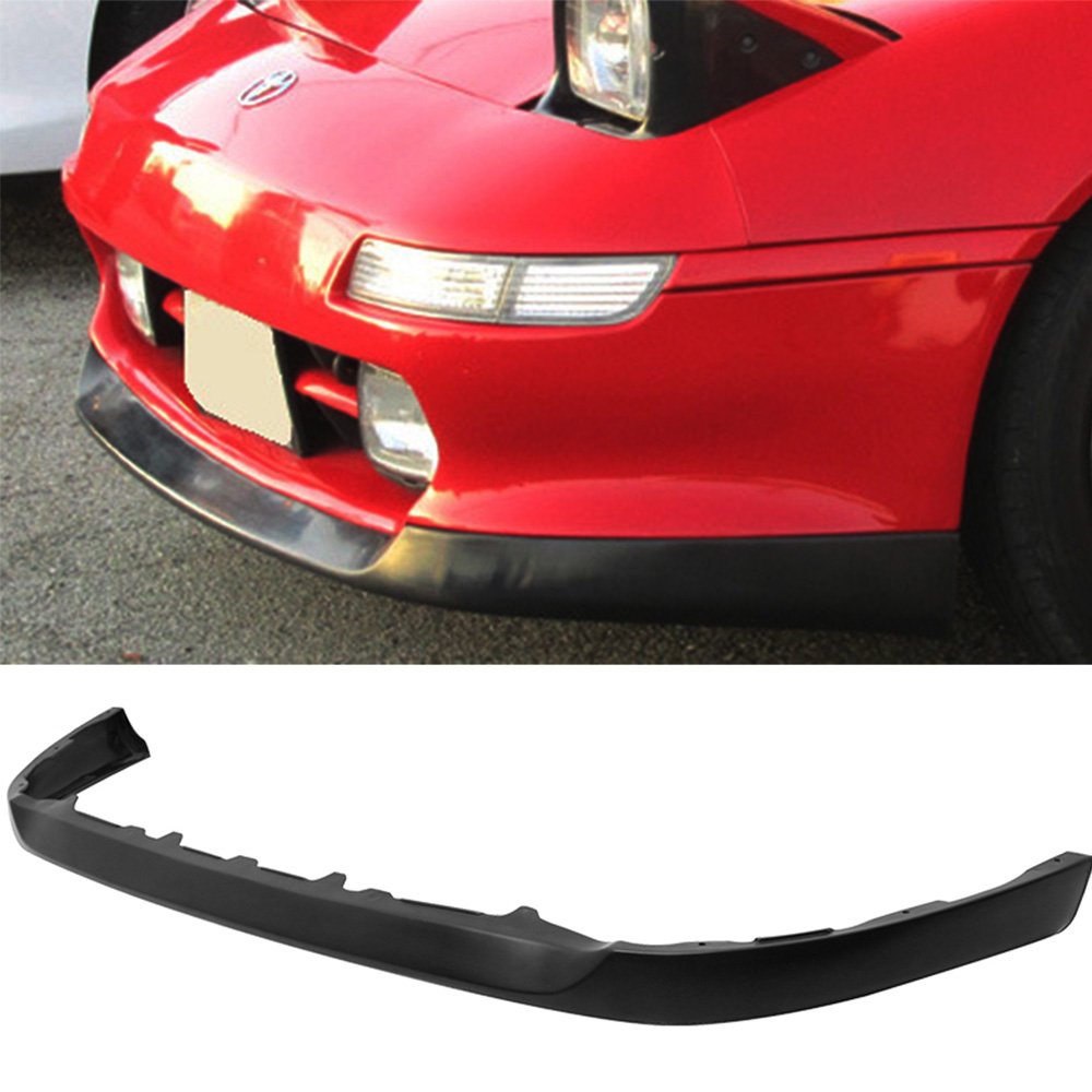 Amazon.com: Front Bumper Lip Spoiler Fits 1991-1995 Toyota MR2 SW20 | OE  Style Black PU Front Lip Spoiler Bodykit Splitter Diffuser Air Dam Chin  Diffuser ...