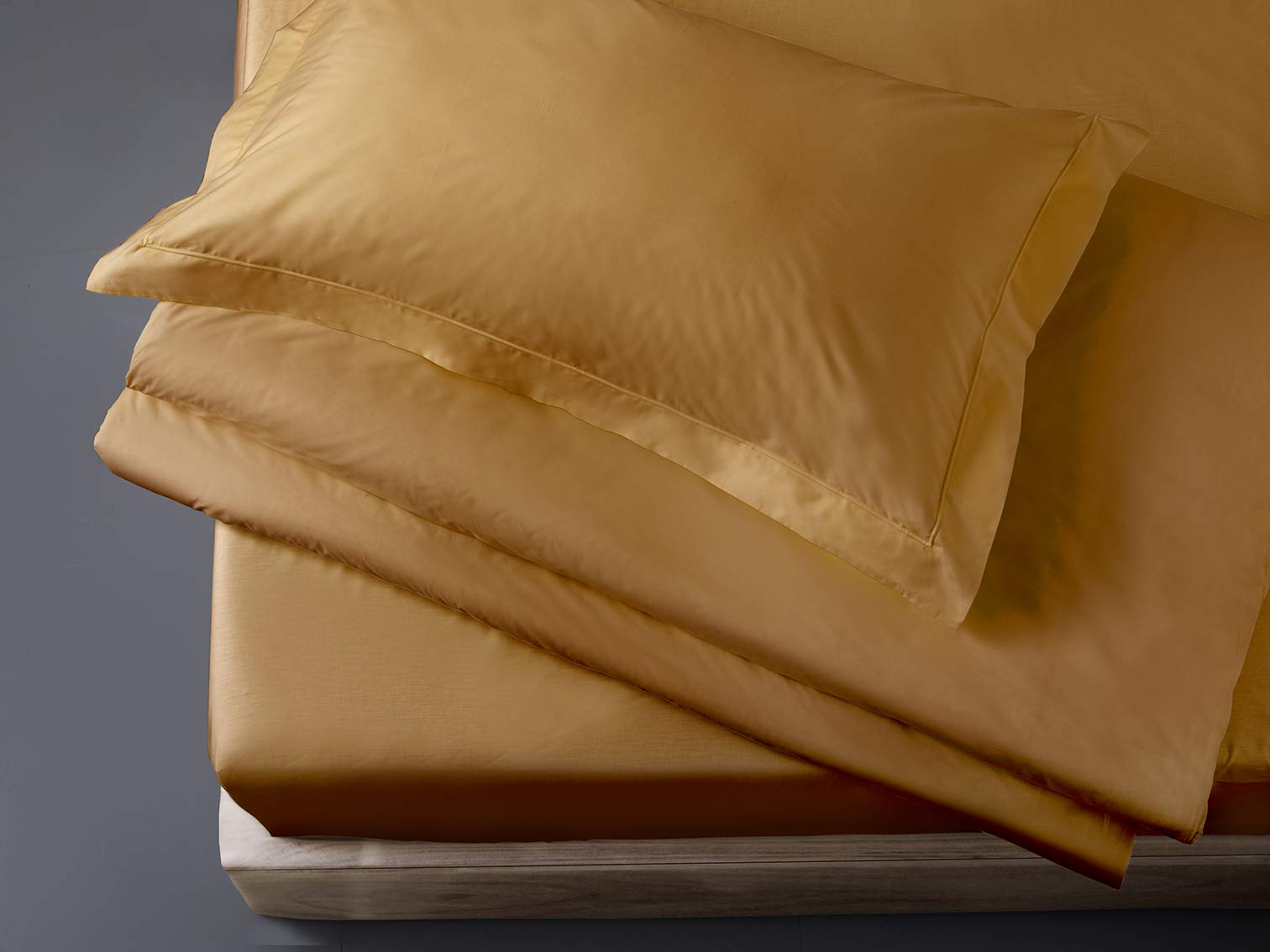 NK HOME ENNEKAPPA1876 COLOR BED SET WITH DOUBLE DUVET COVER Queen-size bed Arancione Albicocca