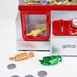 Global Gizmos Retro Claw Machine Toy | Candy Grabber Arcade Game for Kids view 8