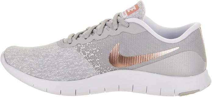 nike training flex trainers in rose gold