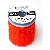 Veevus 240 Power Thread #137 FL Orange